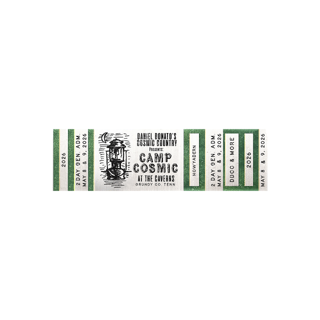Camp Cosmic 2026 Ticket Magnet Replica — Standard